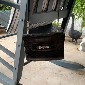 Brighton original flap bag organizer. Used